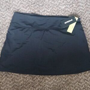 New!  TSLA Swim Skort - Black - Sz. M